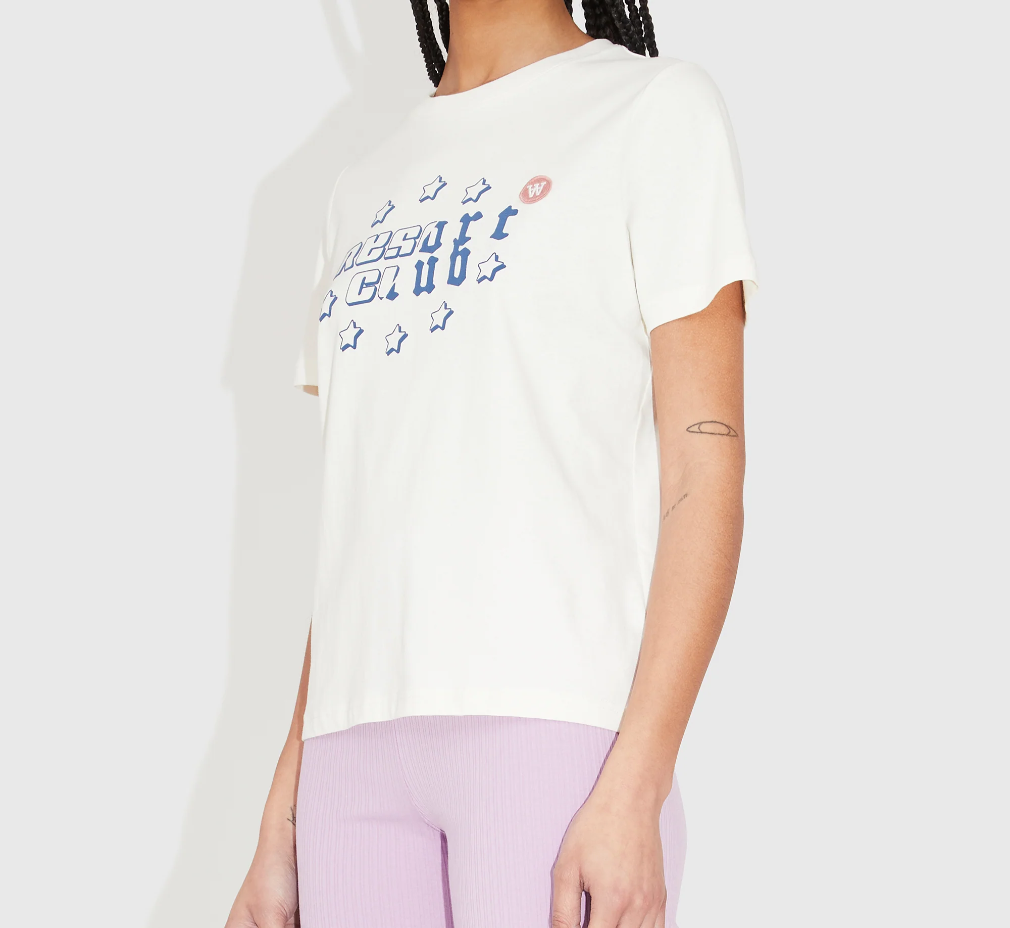 Wood Wood  Mia Resort Club t-shirt - Off White