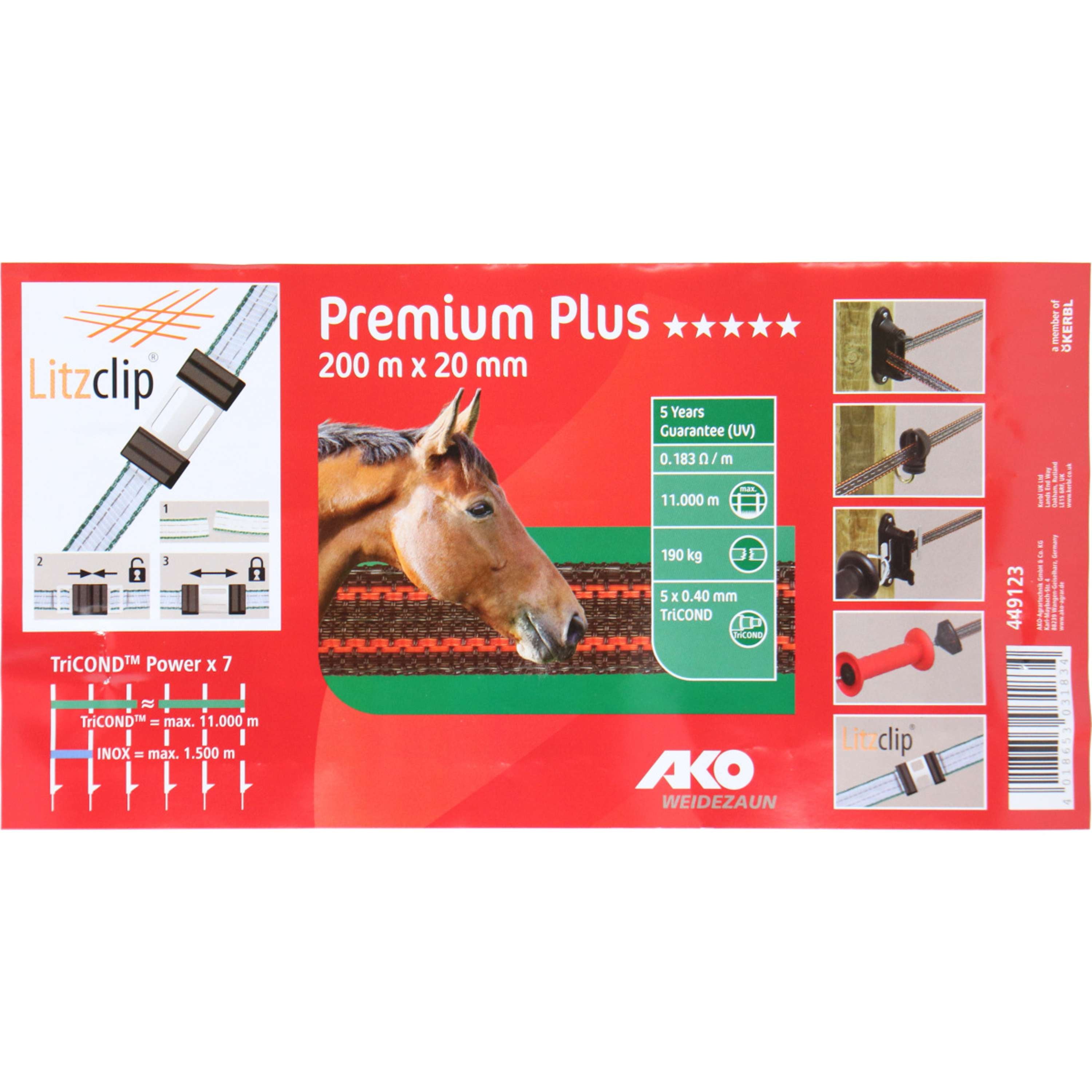 Ako Premium Plus Lint Bruin/Oranje
