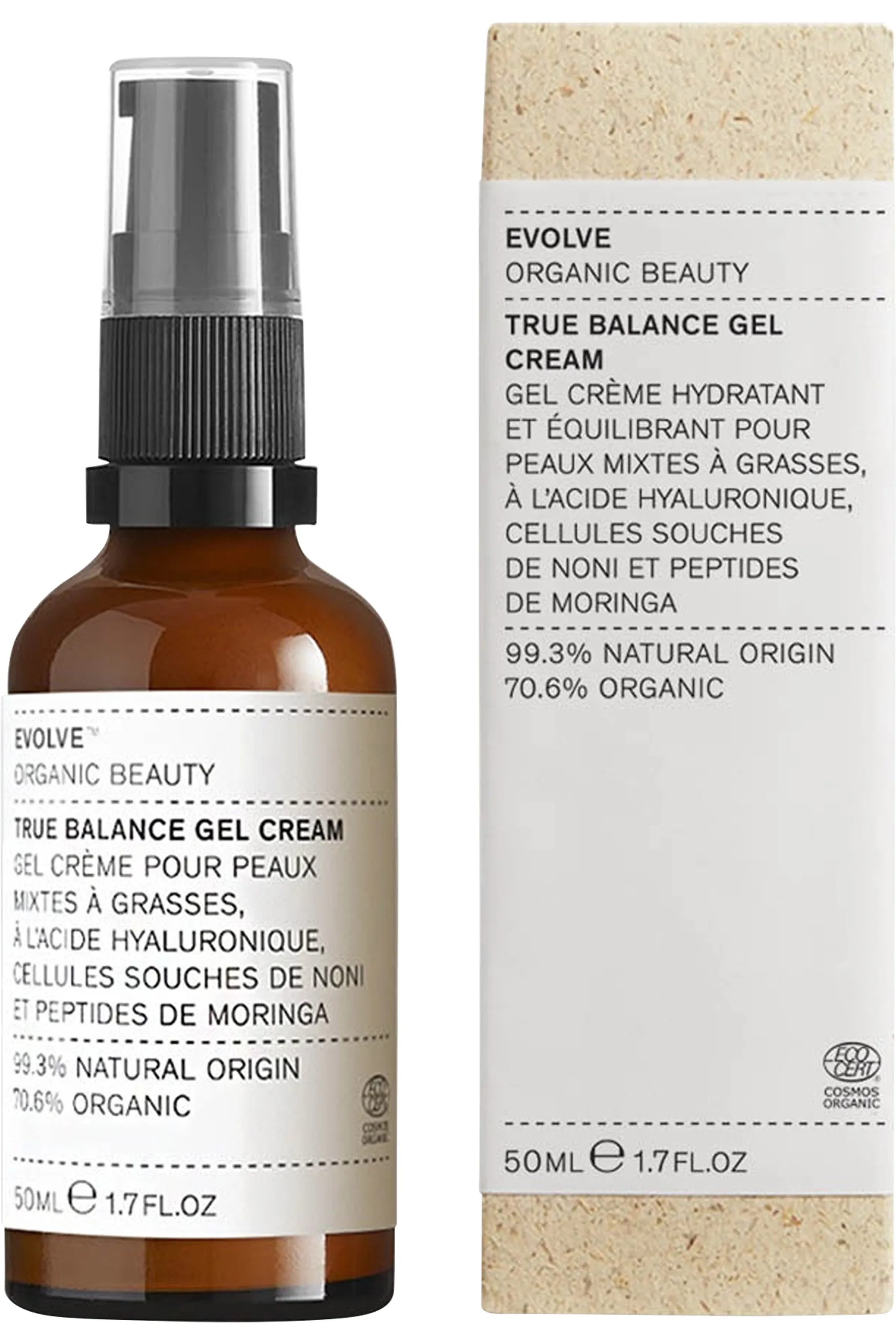 Evolve Beauty Gel crème équilibrant visage-50 ml