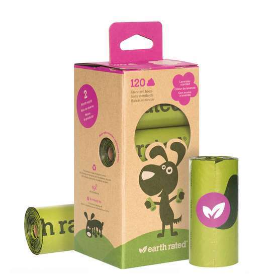 Recharge sacs parfum lavande 8 rouleaux de 15 sacs