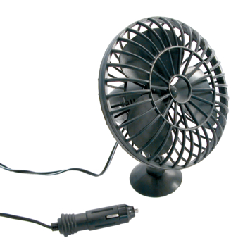 Ventilator met zuignap 12V