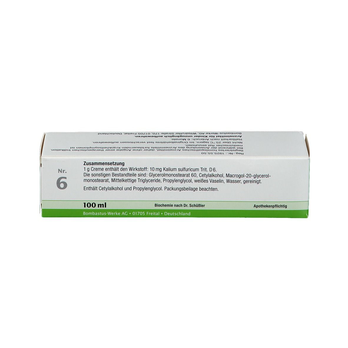 Bombastus Biochemie 6 Kalium sulfuricum D 6