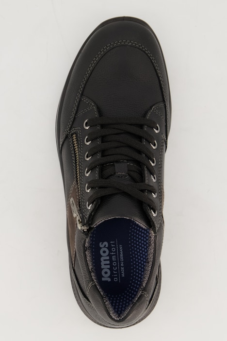 Halbschuh, von Jomos, mit Reißverschluss, echtes Leder, bis Gr. 50