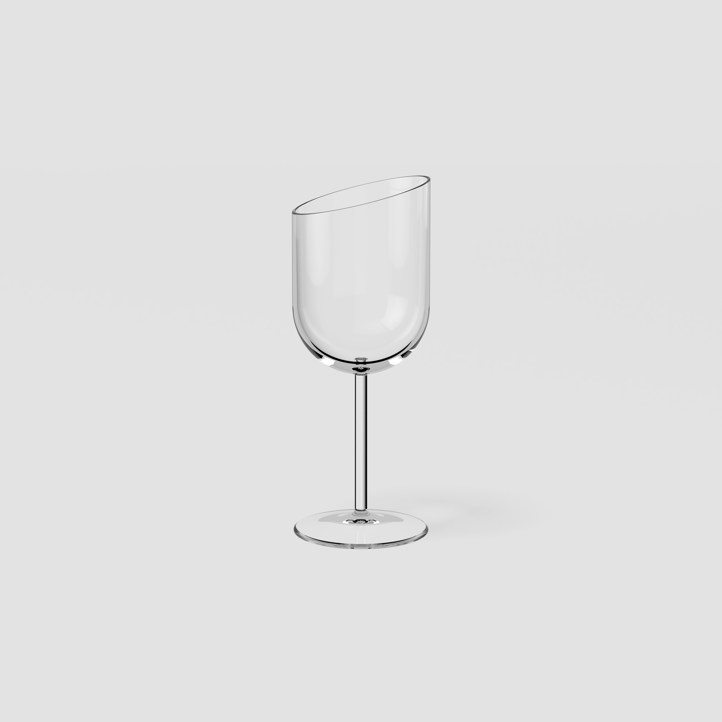 NewMoon White wine glass Clear, 4.1 oz, crystal glass