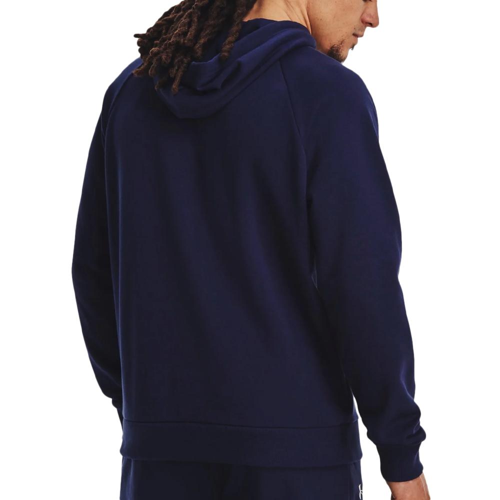 Under Armour Sweat Capuche Marine Homme Under Armour Rival Fleece Logo