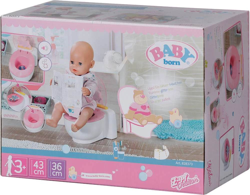 BABY BORN BATH TOILETTES
