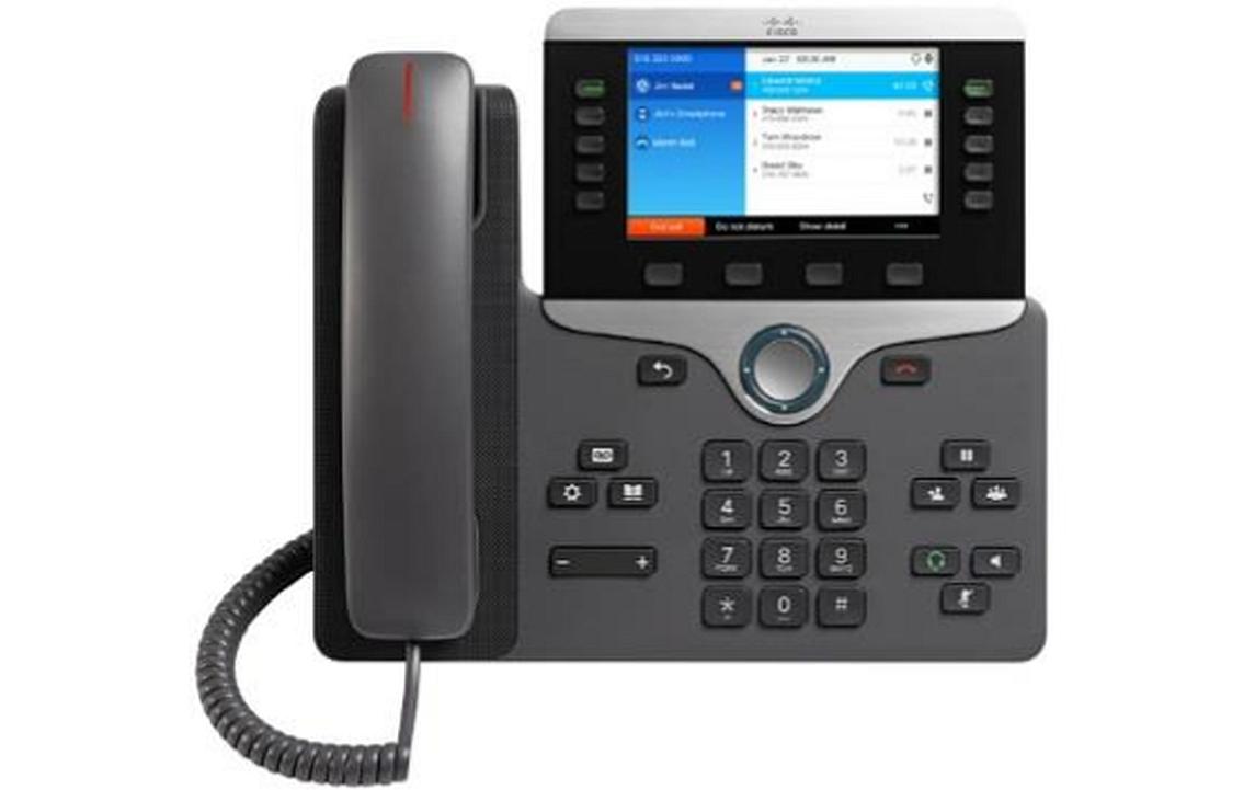 Tischtelefon 8851 Schwarz<br>VoIP-Tischtelefon, Schwarz