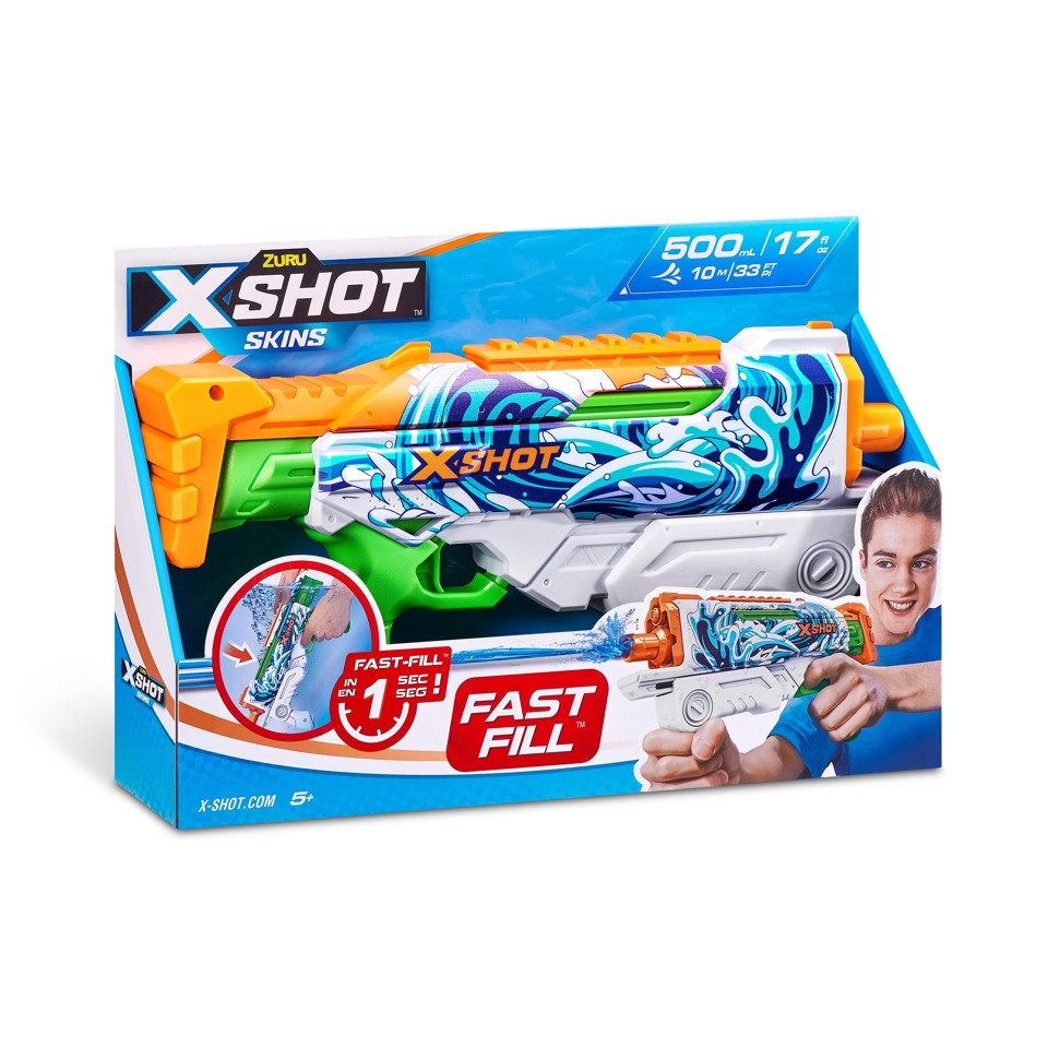 X-Shot Water - Hyperload Fast-Fill Skins