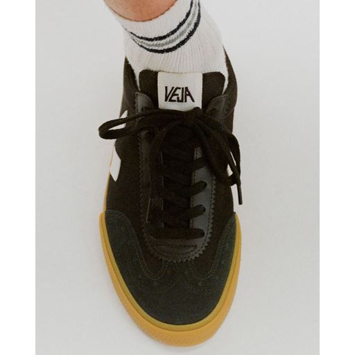 Veja Volley Sneakers, Black-White-Natural, 40