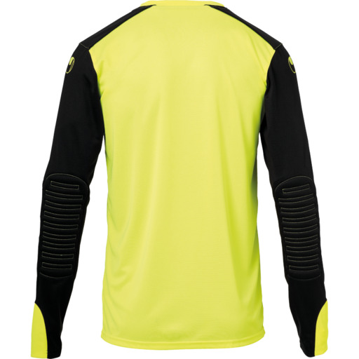 Camisa de goleiro Tower, manga longa, amarelo fluorescente/preto, Uhlsport