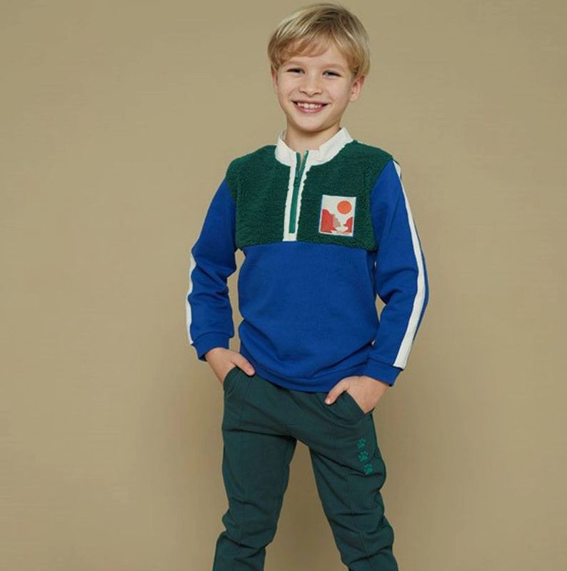 Sturdy jongens sweater - Blauw