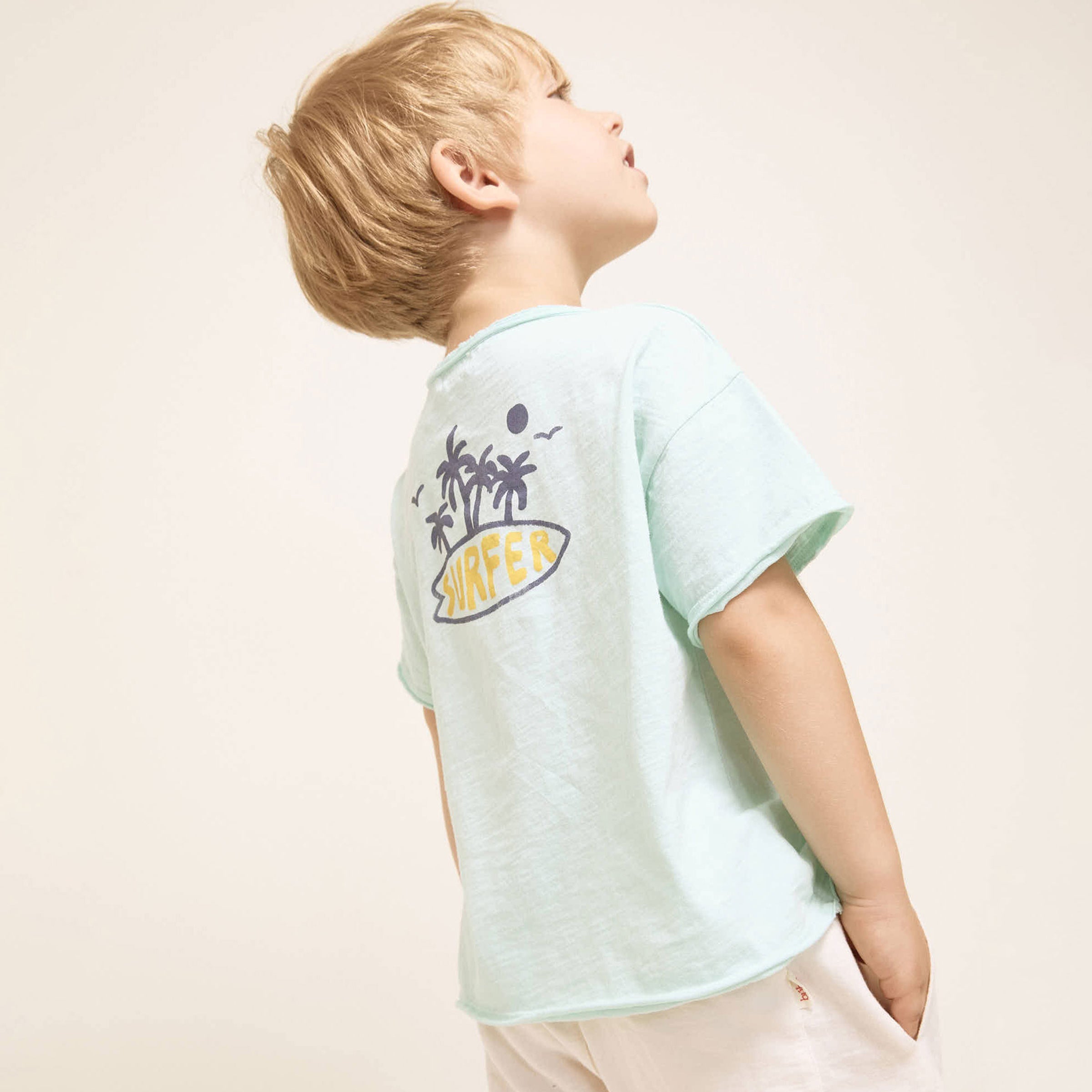 T-Shirt Surfer Aqua