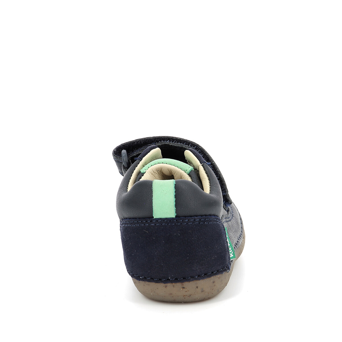 Tênis de couro KICKERS com velcro, Sostankro