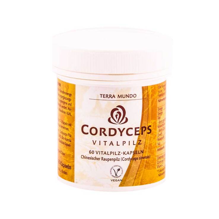 Cordyceps Vitalpilz Terra Mundo Kapseln, 60 St