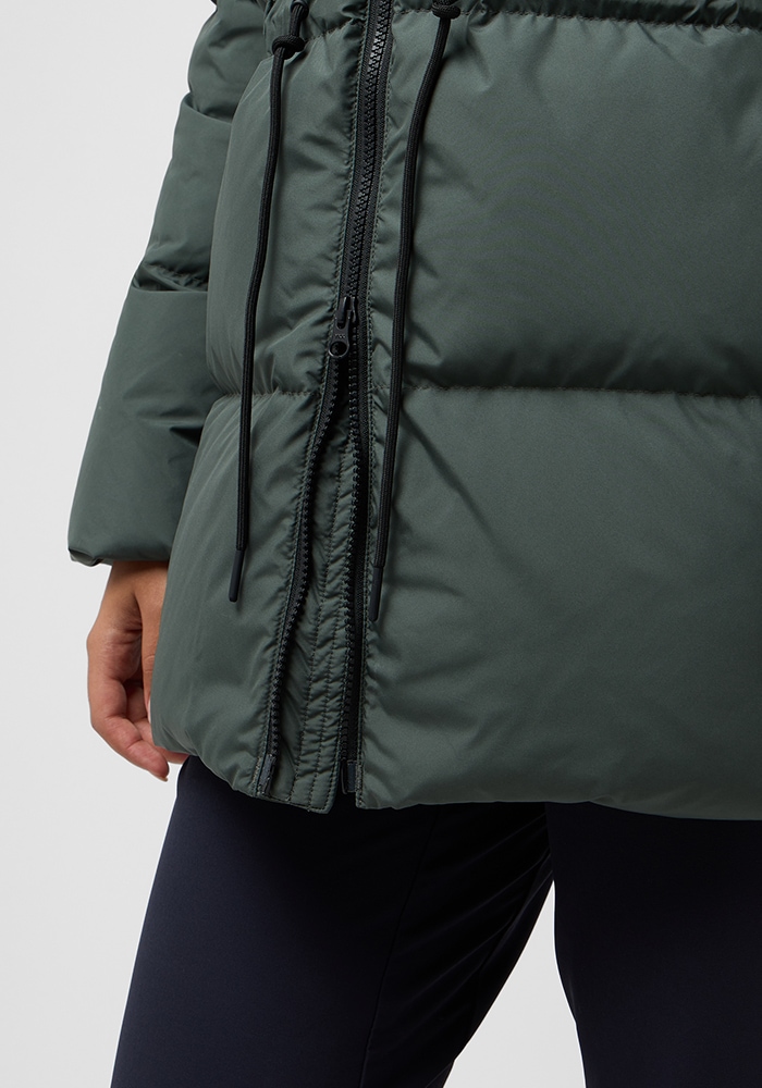 Jack Wolfskin Daunenjacke »KIRSCHALLEE JKT W« mit Kapuze