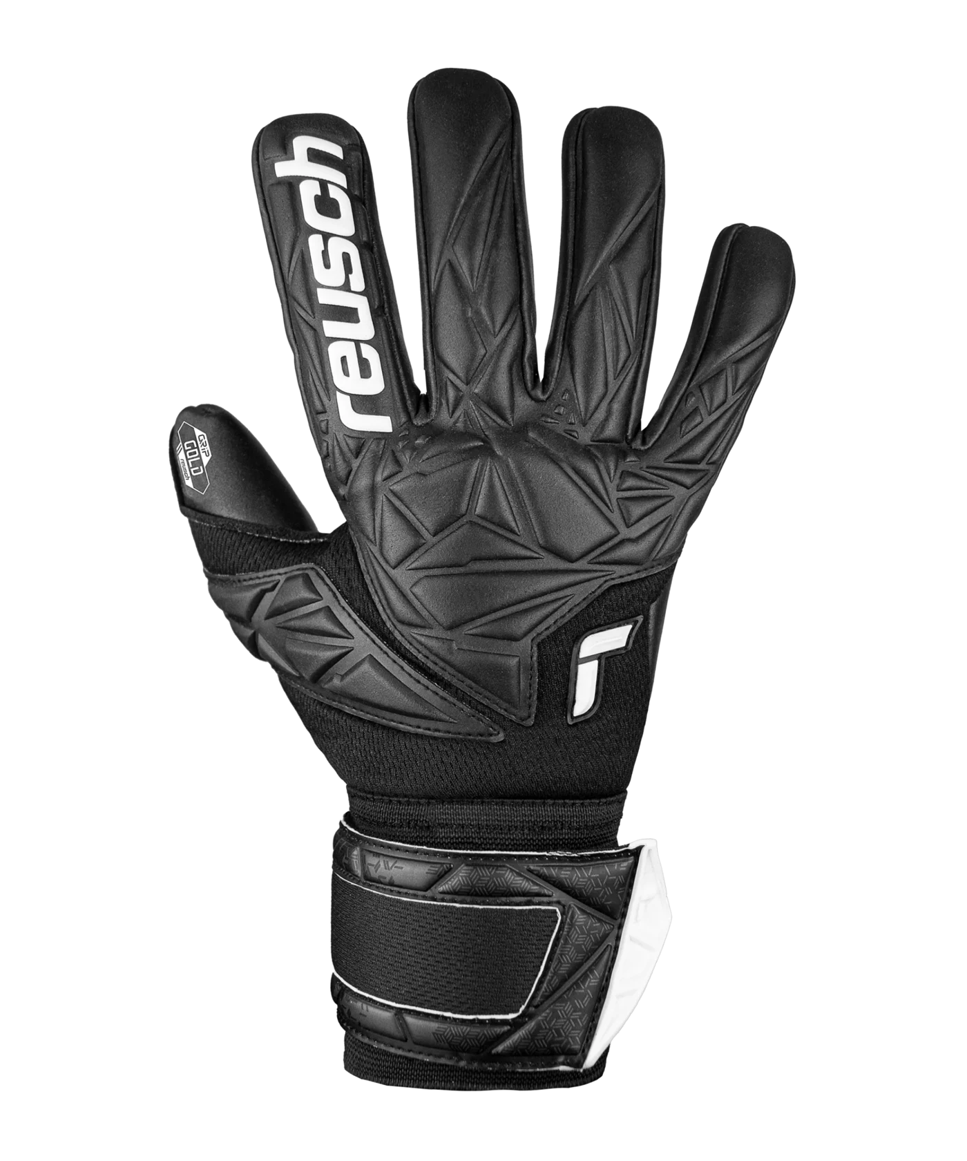 Reusch Attrakt Gold NC TW-Handschuhe Night Spark 2024 Schwarz F7700