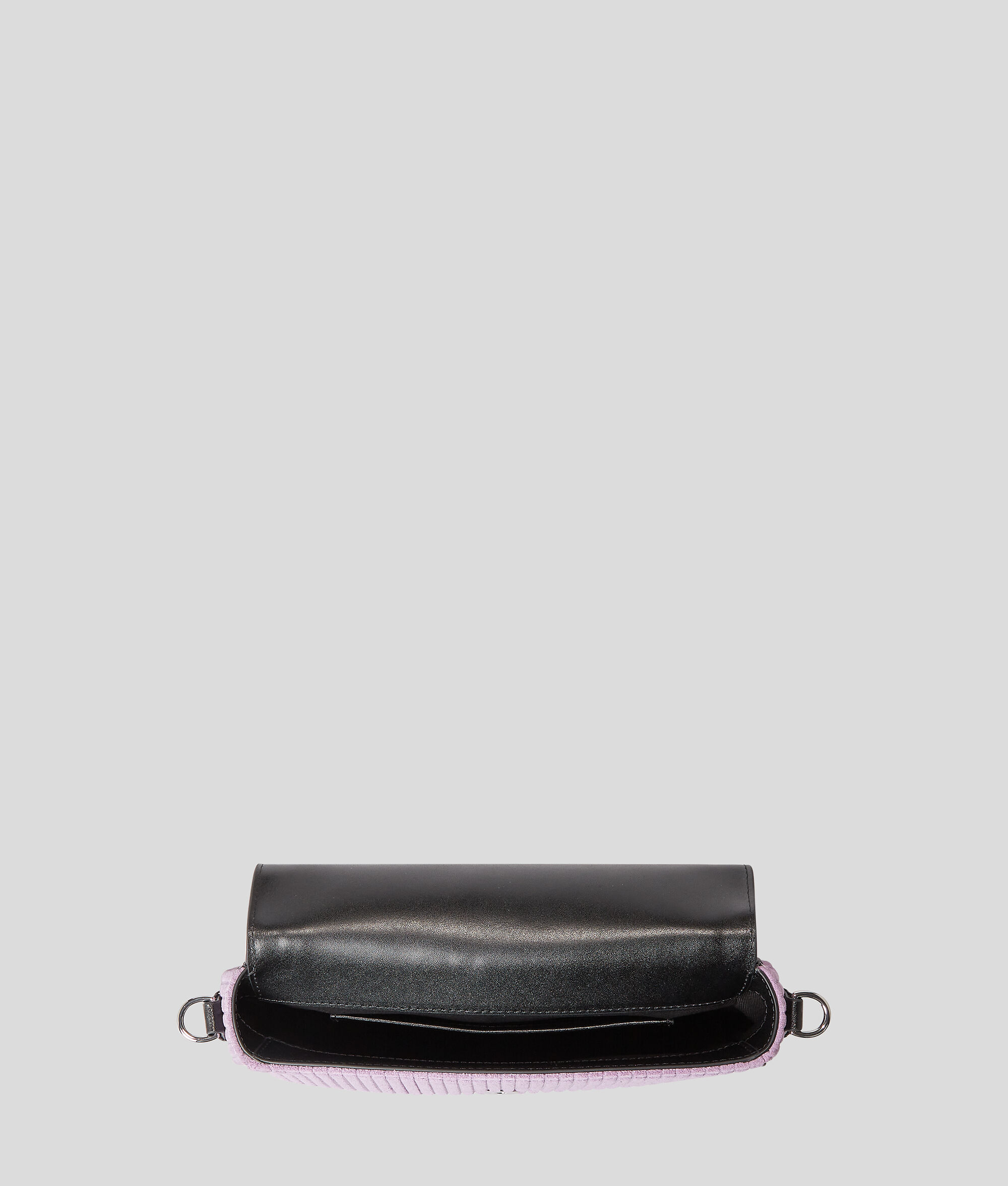 SAC BAGUETTE K/SADDLE EN VELOURS CÔTELÉ
