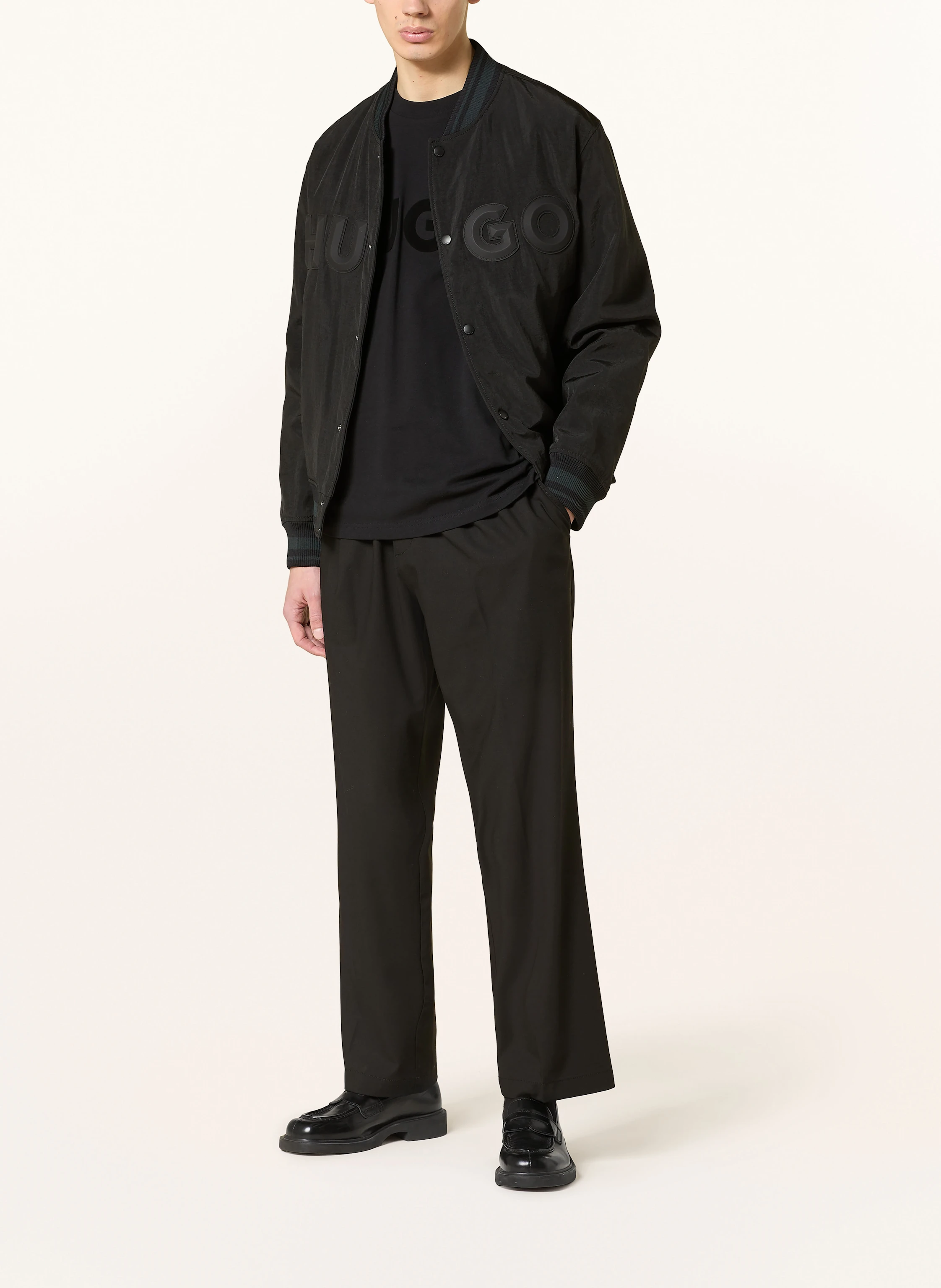 HUGO Chino RAVI im Jogging-Stil Straight Fit