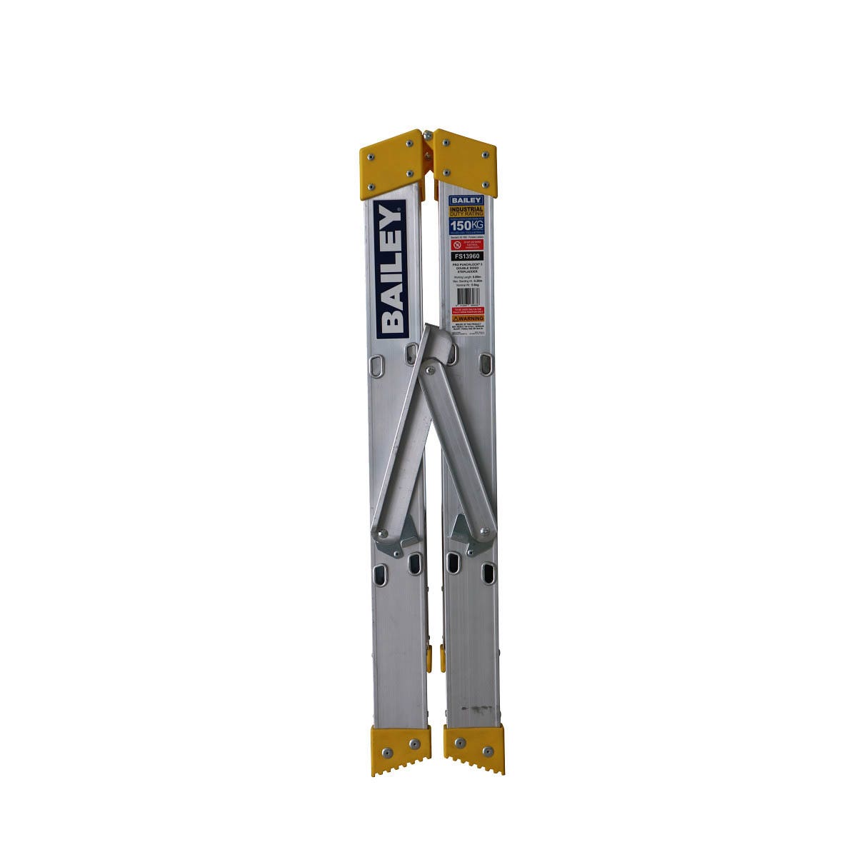BAILEY Pro Aluminum Double Sided Ladder 3 FS13960