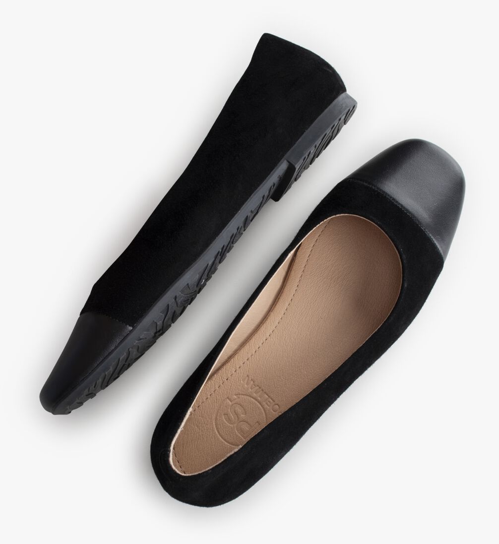 PS POELMAN zwarte ps poelman ballerina's vive