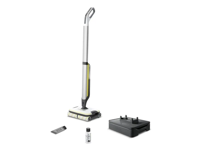 Kärcher FC 7 Cordless - Gulvrenser - stav - ledningsfri - hvid inkluderet oplader