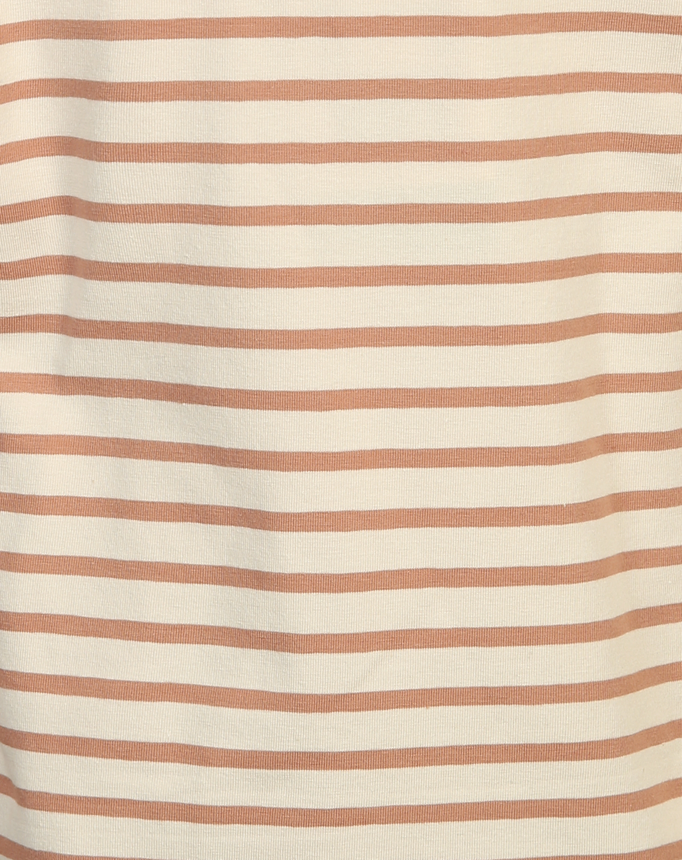 Langarmshirt ANTON geringelt in mocca