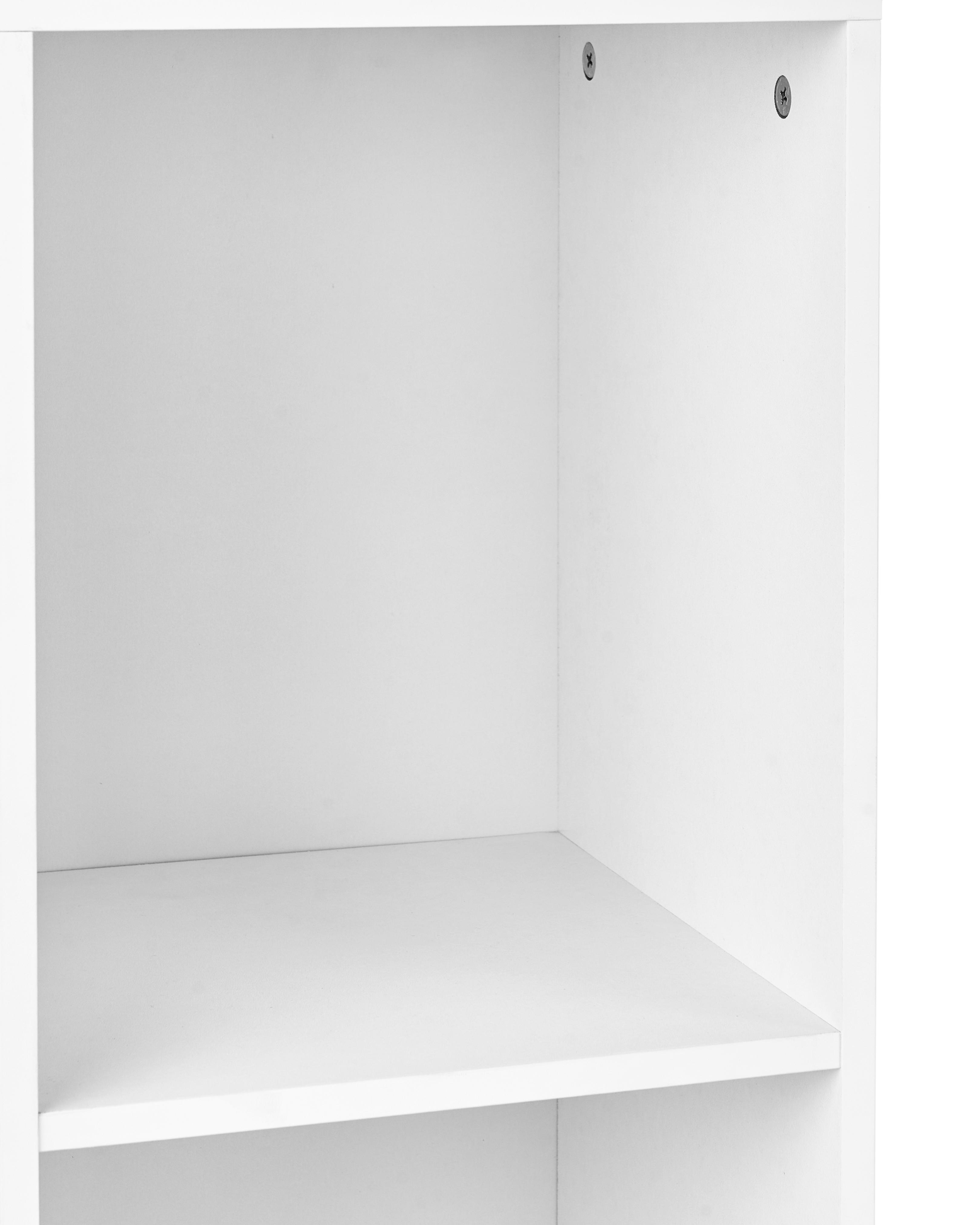 Boekenkast met 4 planken WINNIPEG 143 cm Wit