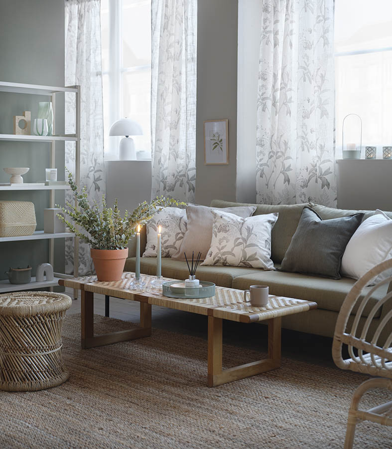 Valentin pynteputetrekk 45x45 cream