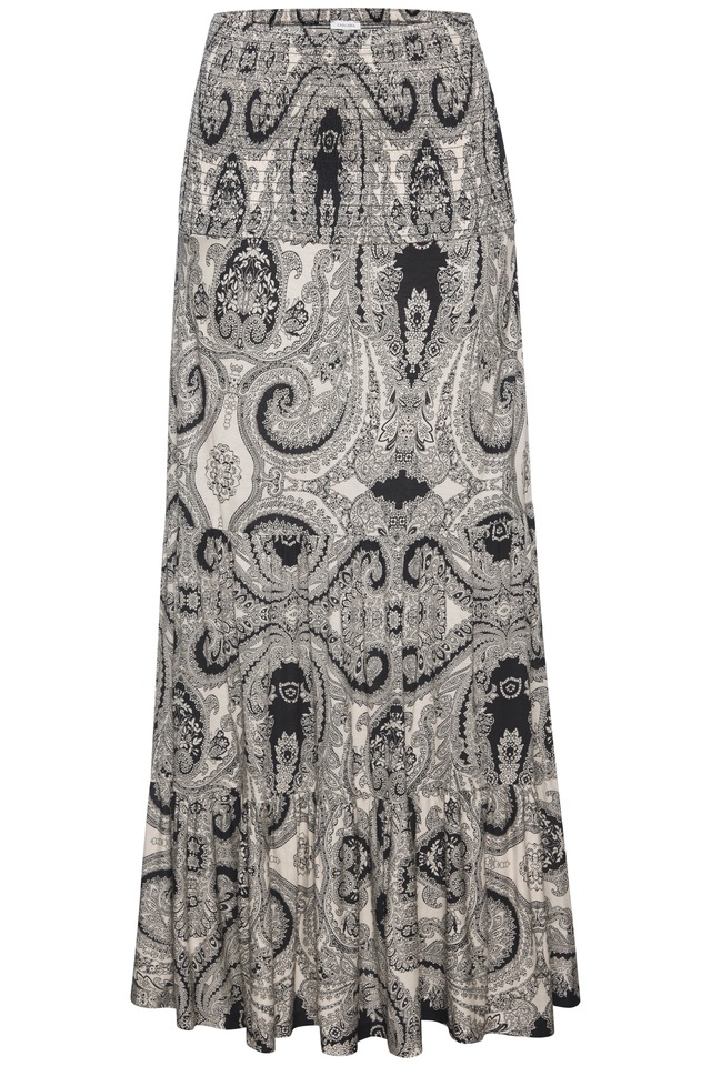 LASCANA 2-in-1-Kleid Ohne Taschen als Rock oder Kleid tragbar, Sommerkleid mit Alloverprint, Maxirock