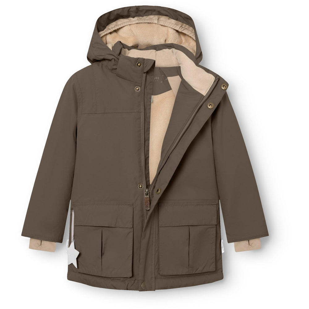 Køb Mini A ture Tarmac Green Matkastorio Fleece Lined Winter Jacket. GRS