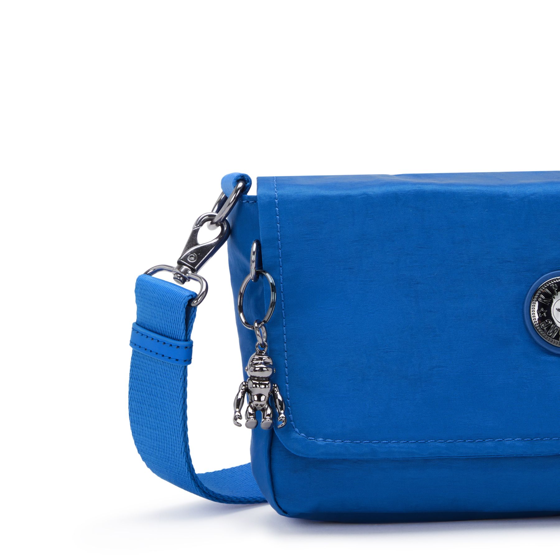 ARAS Petit sac à bandoulière avec sangle amovible - Satin Blue