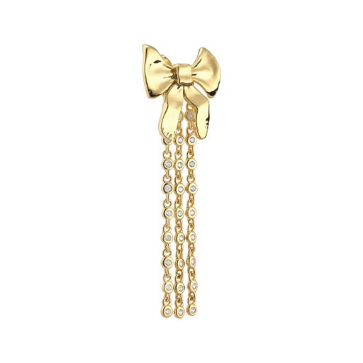 The Earring Shop Loulou Tassel Ørering, Gold