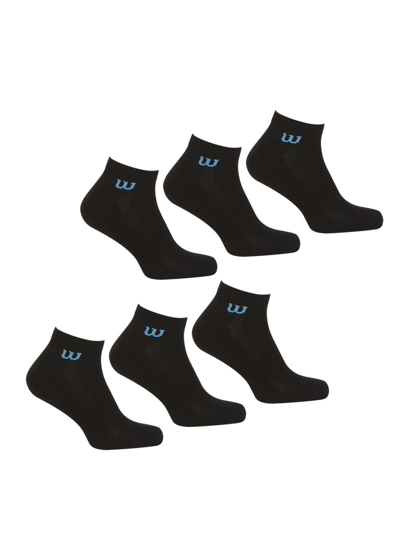 Lot de 6 paires de mi-chaussettes