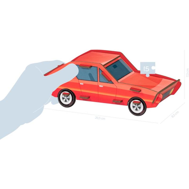 Crea 3D, Voiture - Bleu