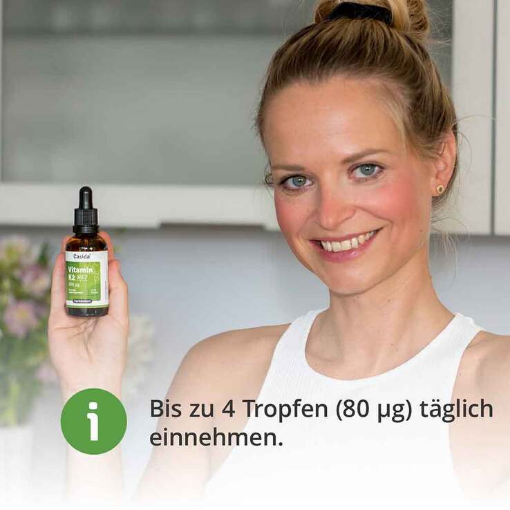 Vitamin K2 Tropfen MK7 vegan, 50 ml