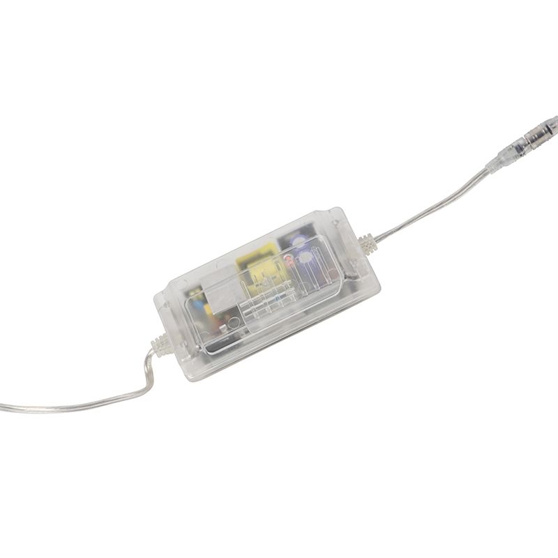 Moderne vloerlamp staal incl. LED en dimmer - Belinda