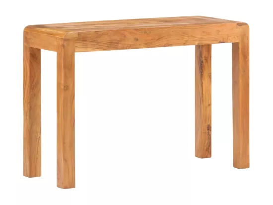 Table console 110x40x76cm Bois d'acacia massif et finition miel