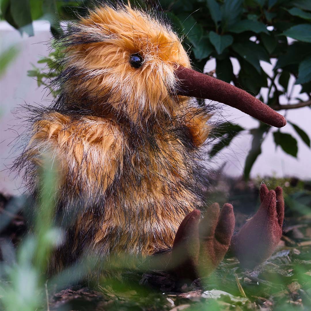 Rappa knuffelvogel kiwi - 23 cm