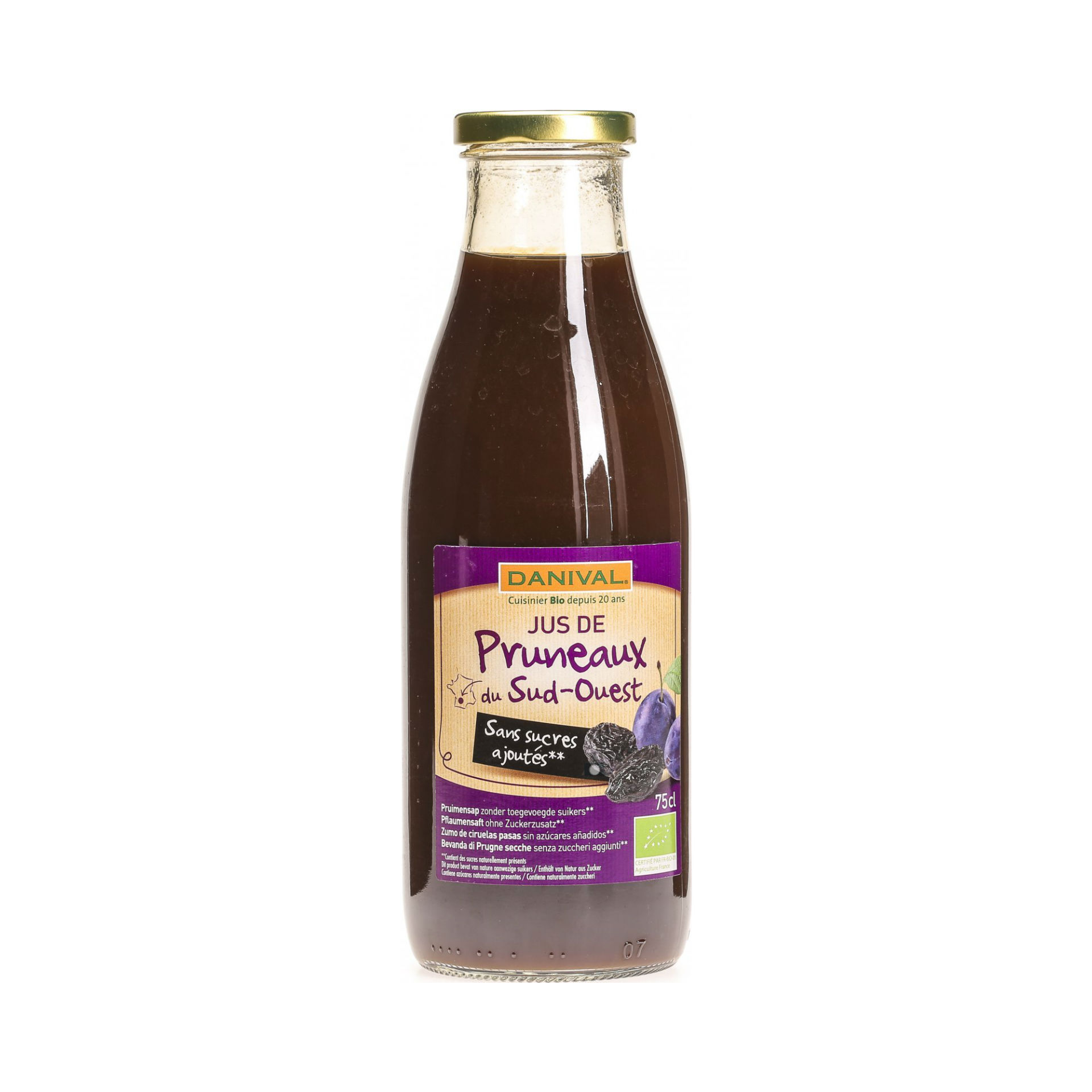 DANIVAL Pflaumensaft<br>750 ml