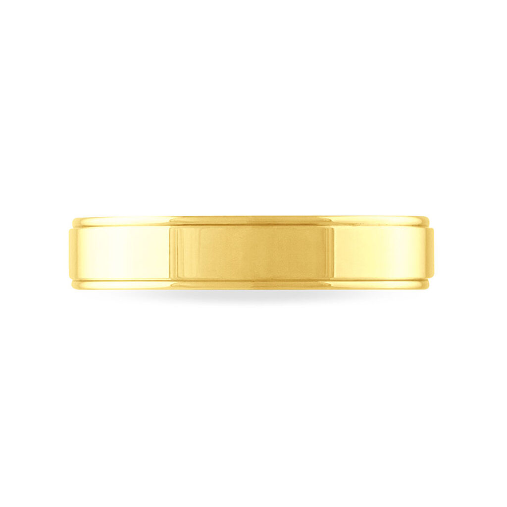 Alliance Beatrice Ruban Plat Or Jaune