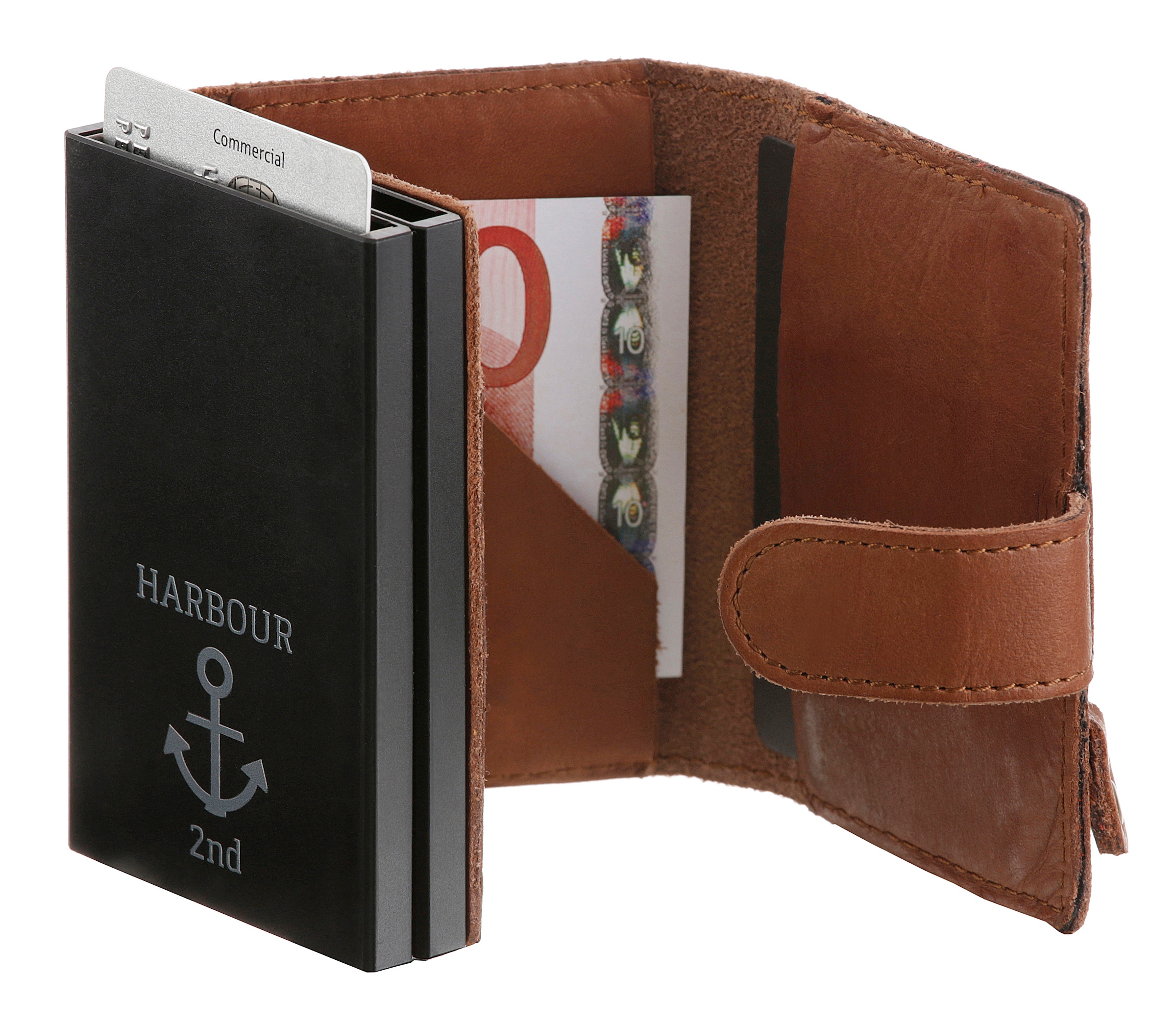 HARBOUR 2nd Kartenetui »Robin-2« Kartenhalter mit RFID-Technologie