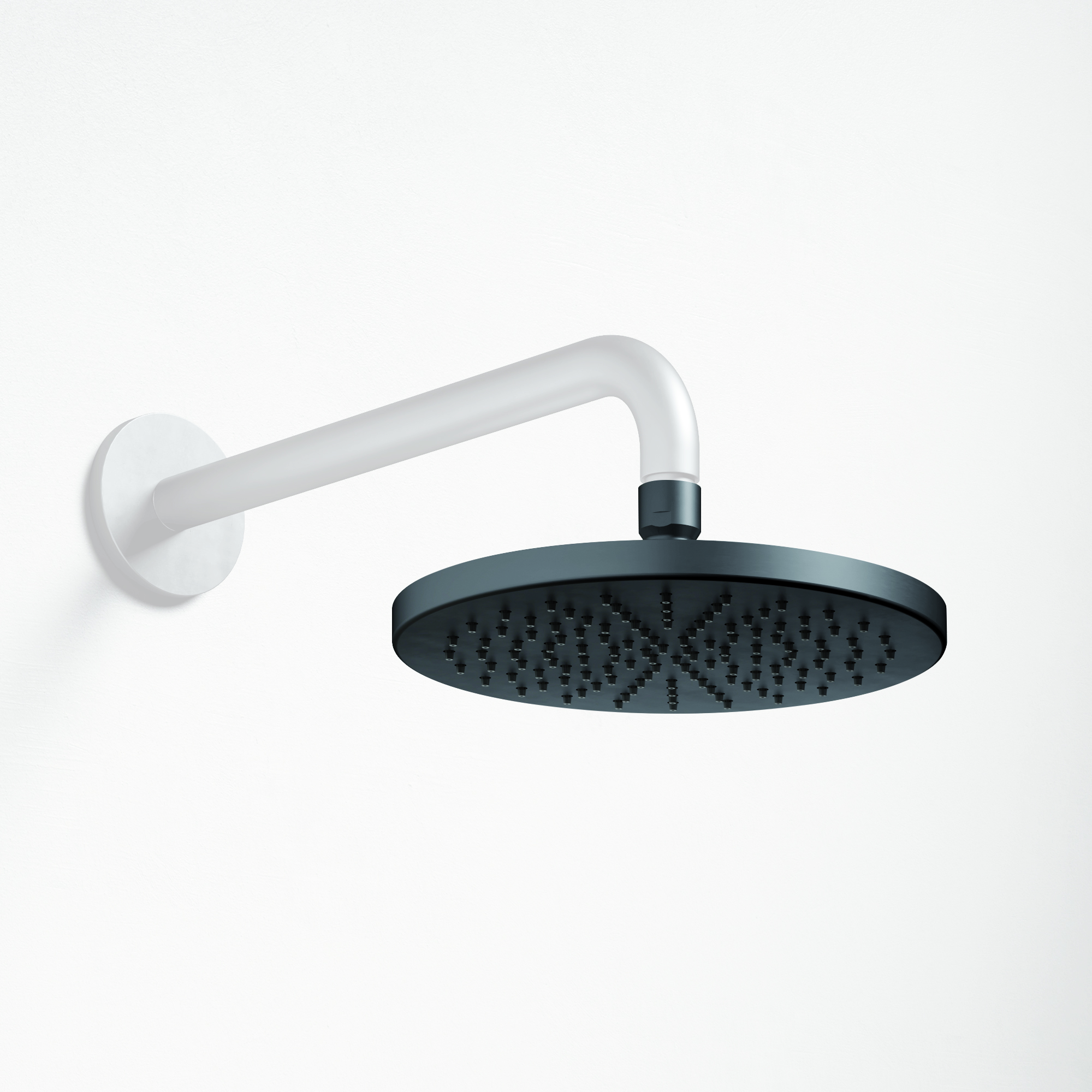 Hotbath Cobber Hoofddouche 20cm Zwart Mat M100