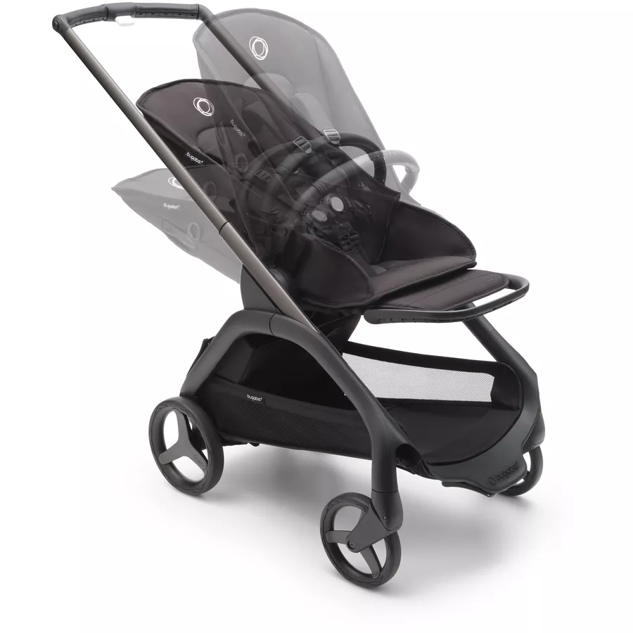 bugaboo Kinderwagen Dragonfly Base Graphite Grey Melange