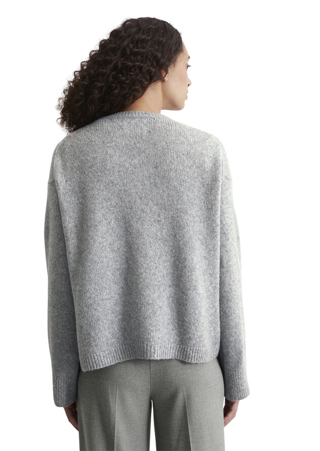 Marc O’Polo Wool Pullover Soft stone melange