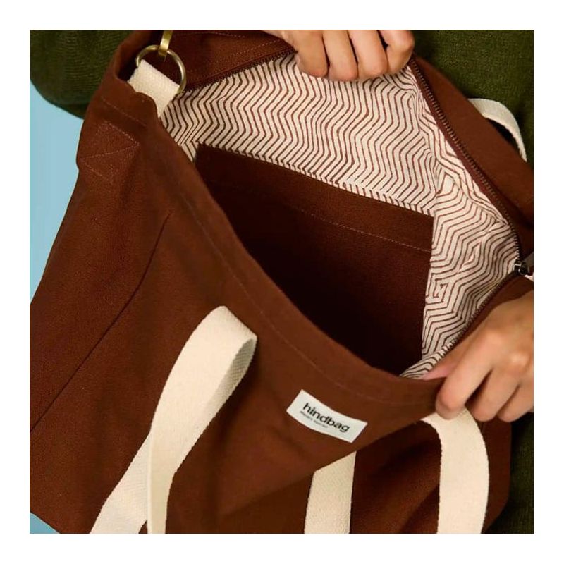 Sac Cabas Cesar 51 cm Chocolat