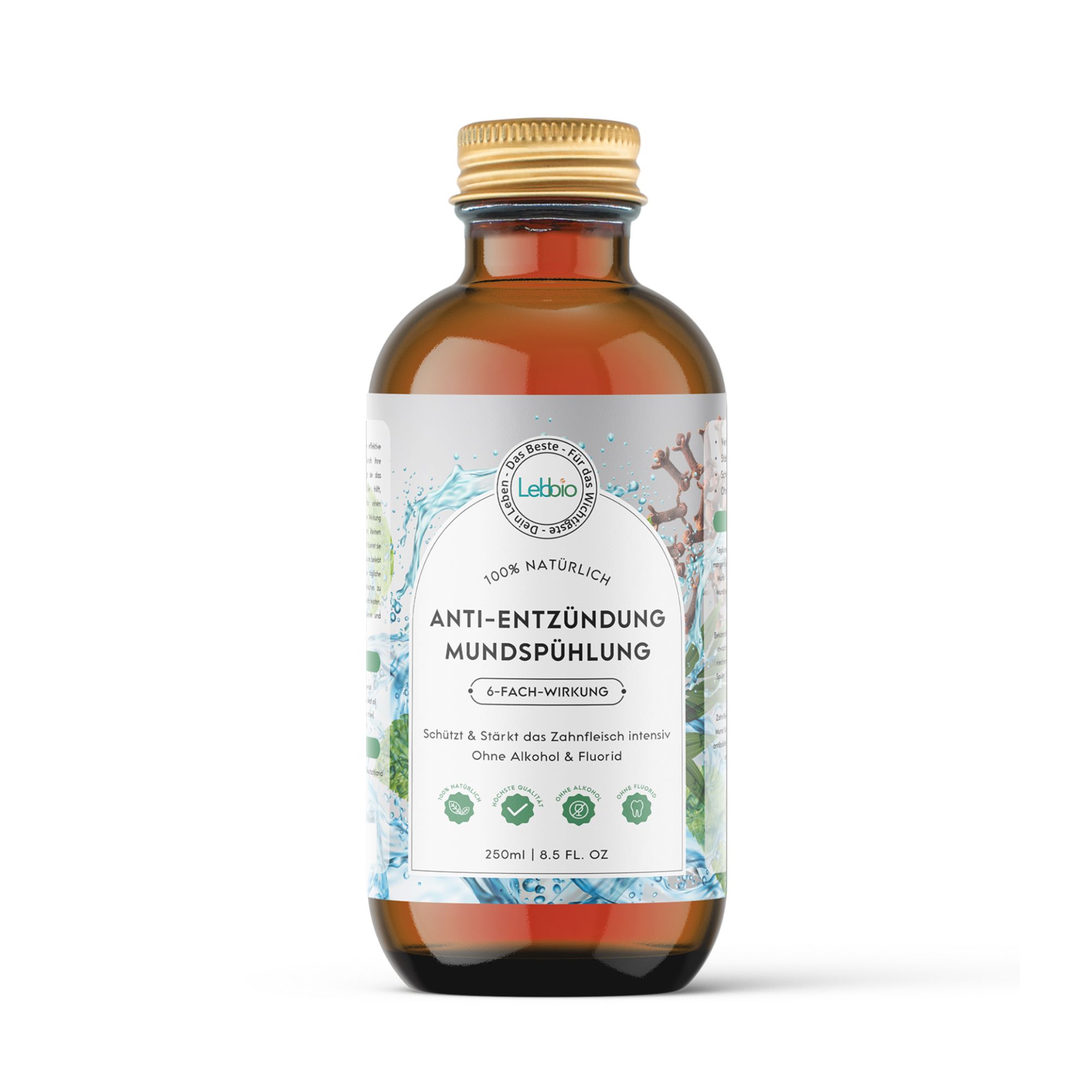 LEBBIO® Anti-Entzündung Mundspülung