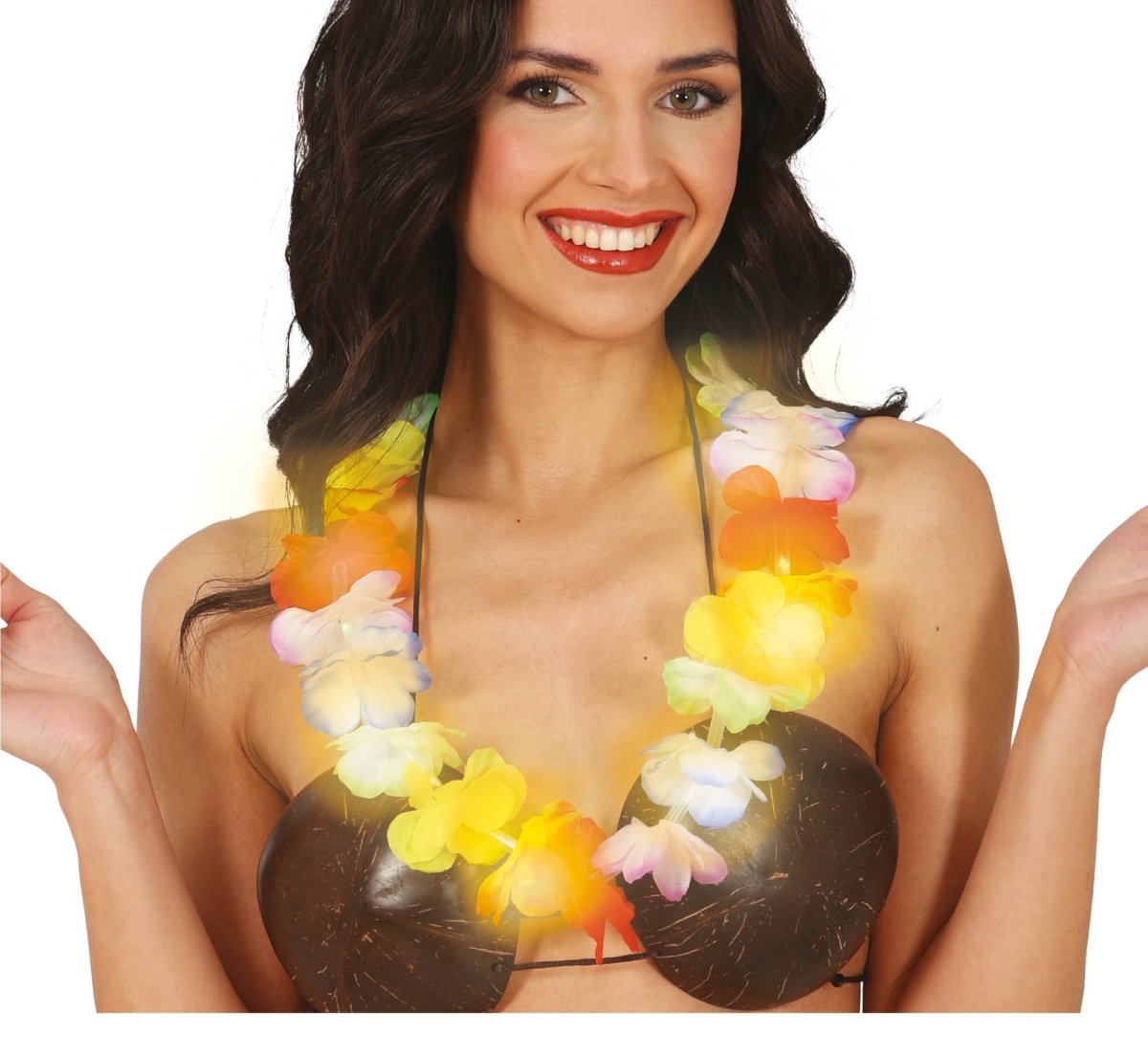 Hawaii Krans Met Lichtjes