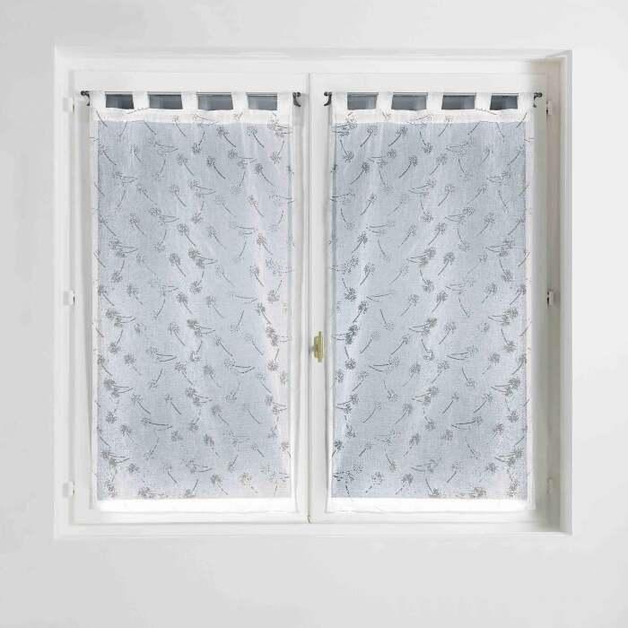 PAIRE DROITE PASSANTS 60X160CM DALYA BLANC