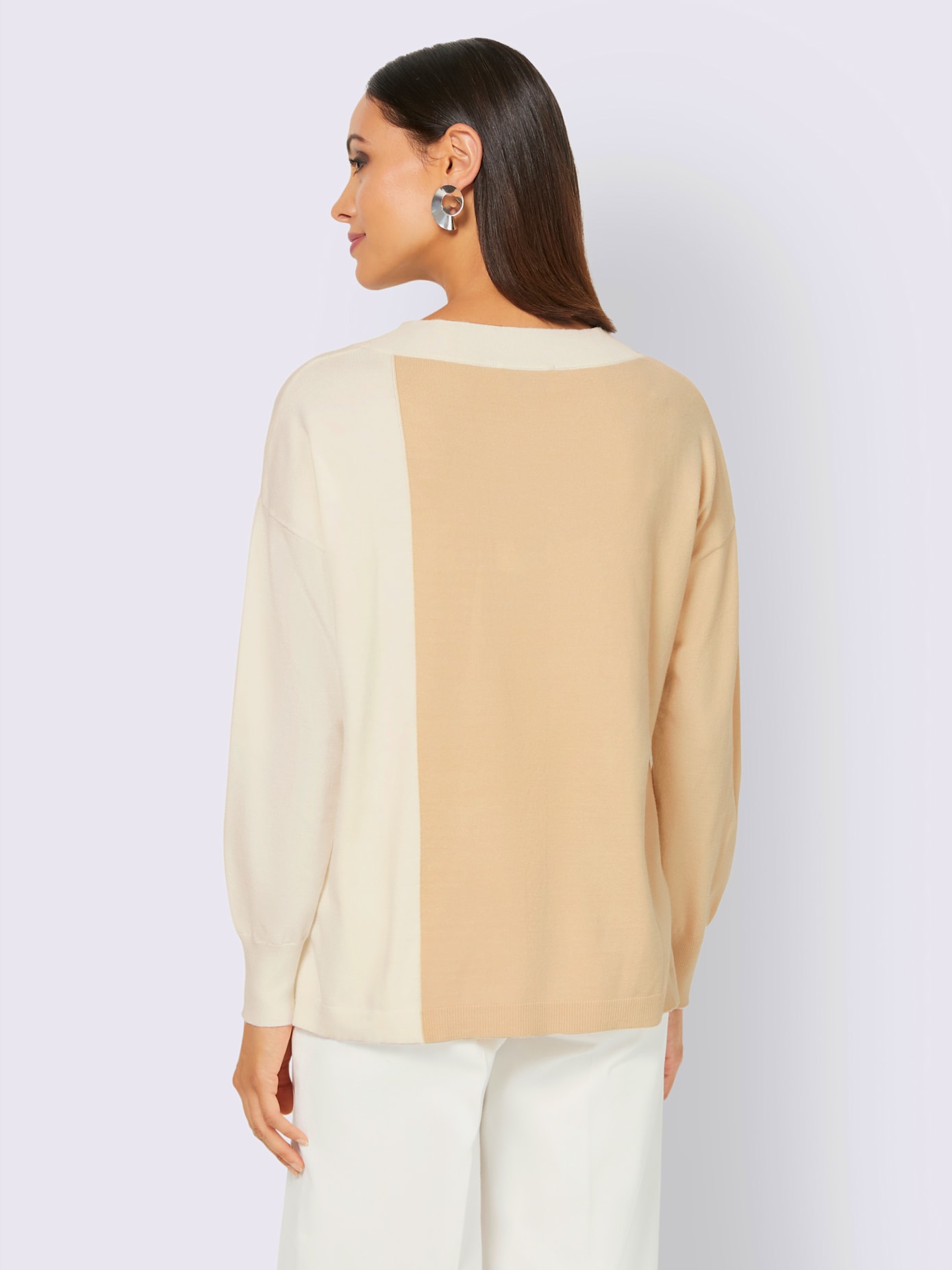 Pull à encolure ronde