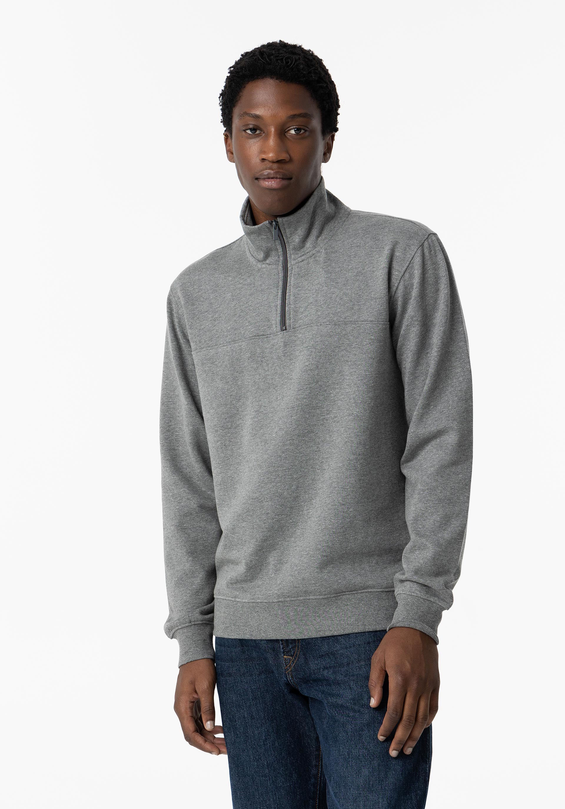 Sweatshirt com Fecho